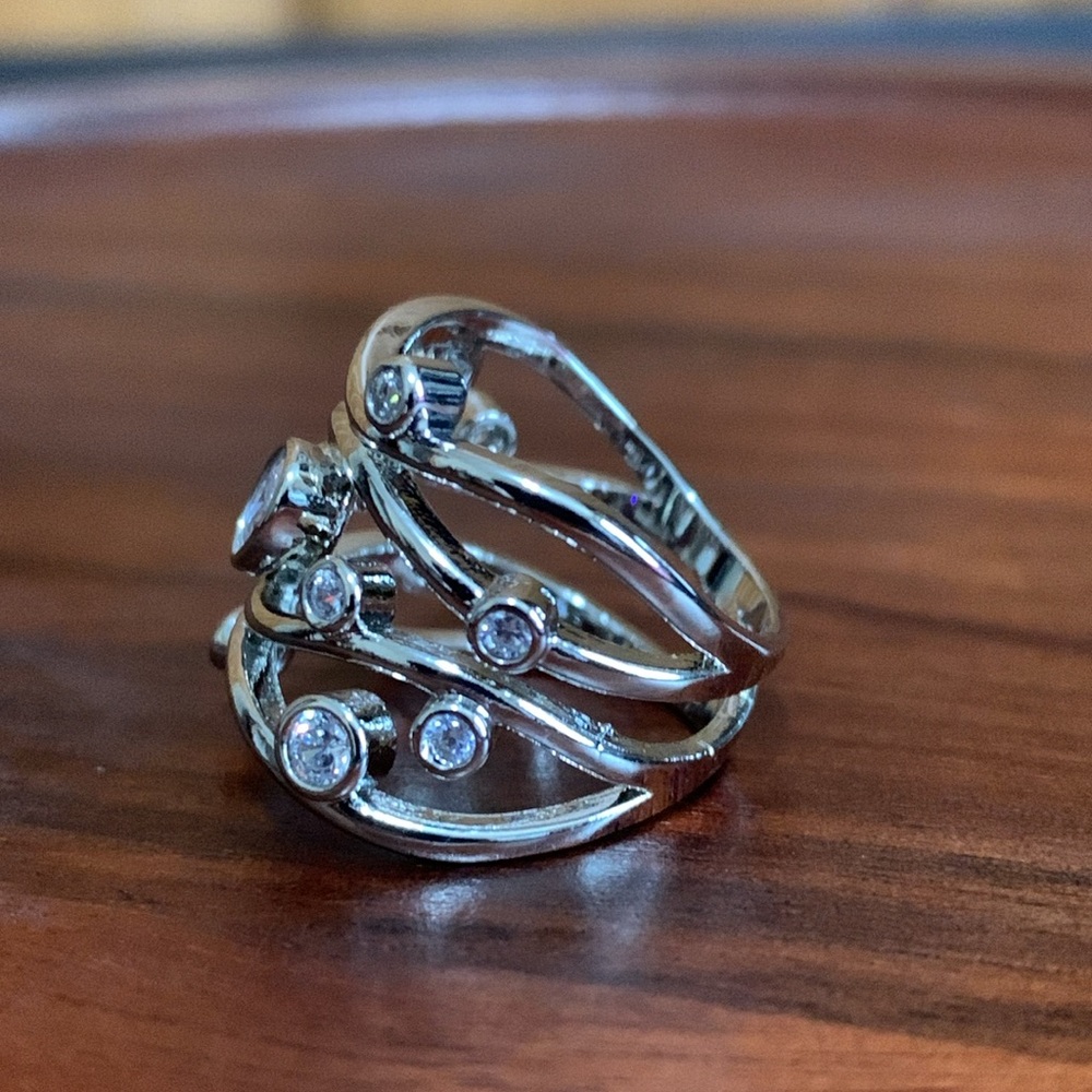 NWT 925 silver plated ring-various sizes - Picture 2 of 6